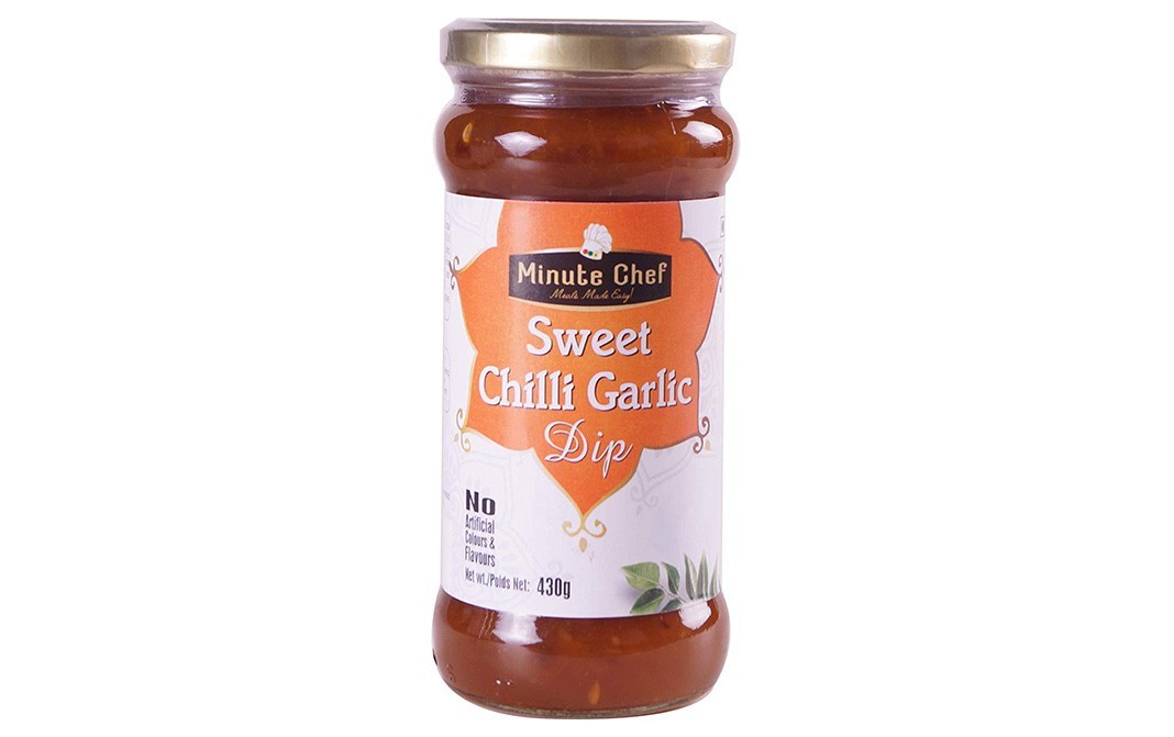 Minute Chef Sweet Chiili Garlic Dip    Glass Jar  430 grams